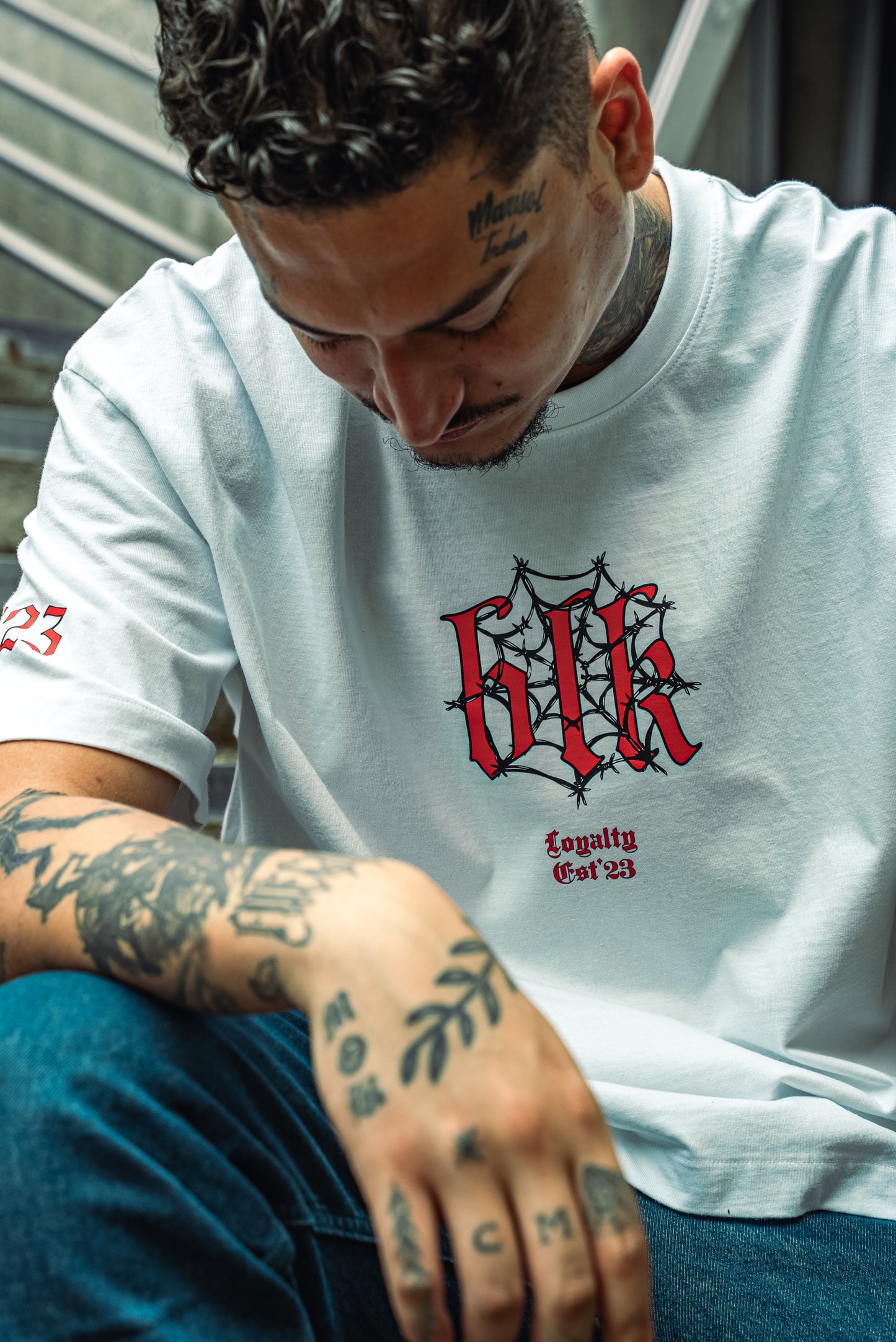 "BLK" T-shirt