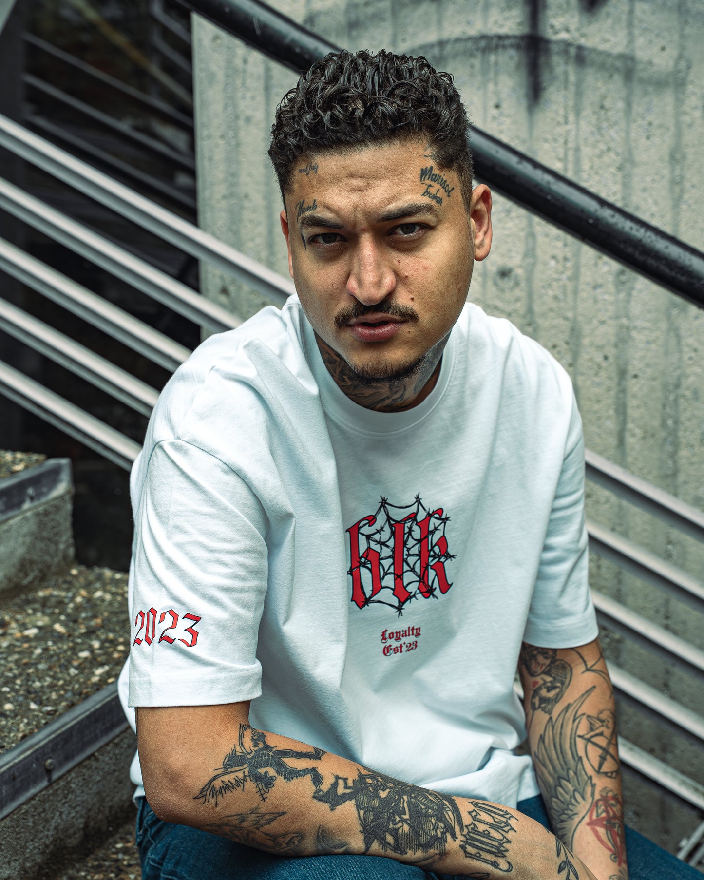 "BLK" T-shirt