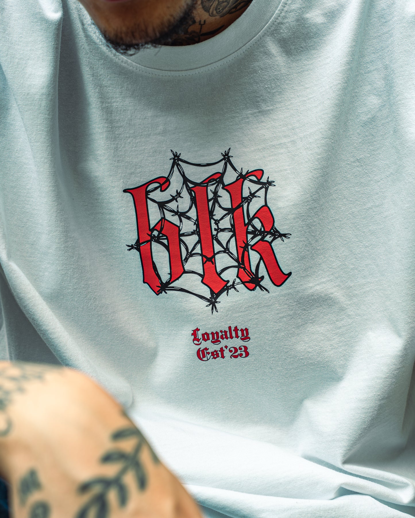 "BLK" T-shirt