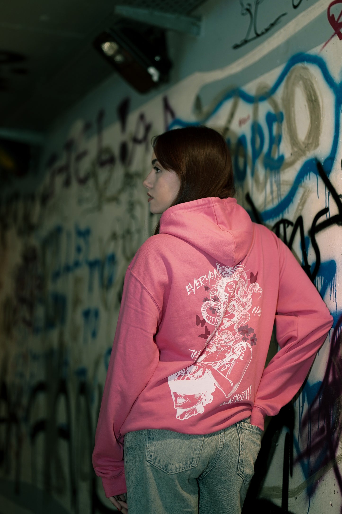 Medusa Pink Hoodie