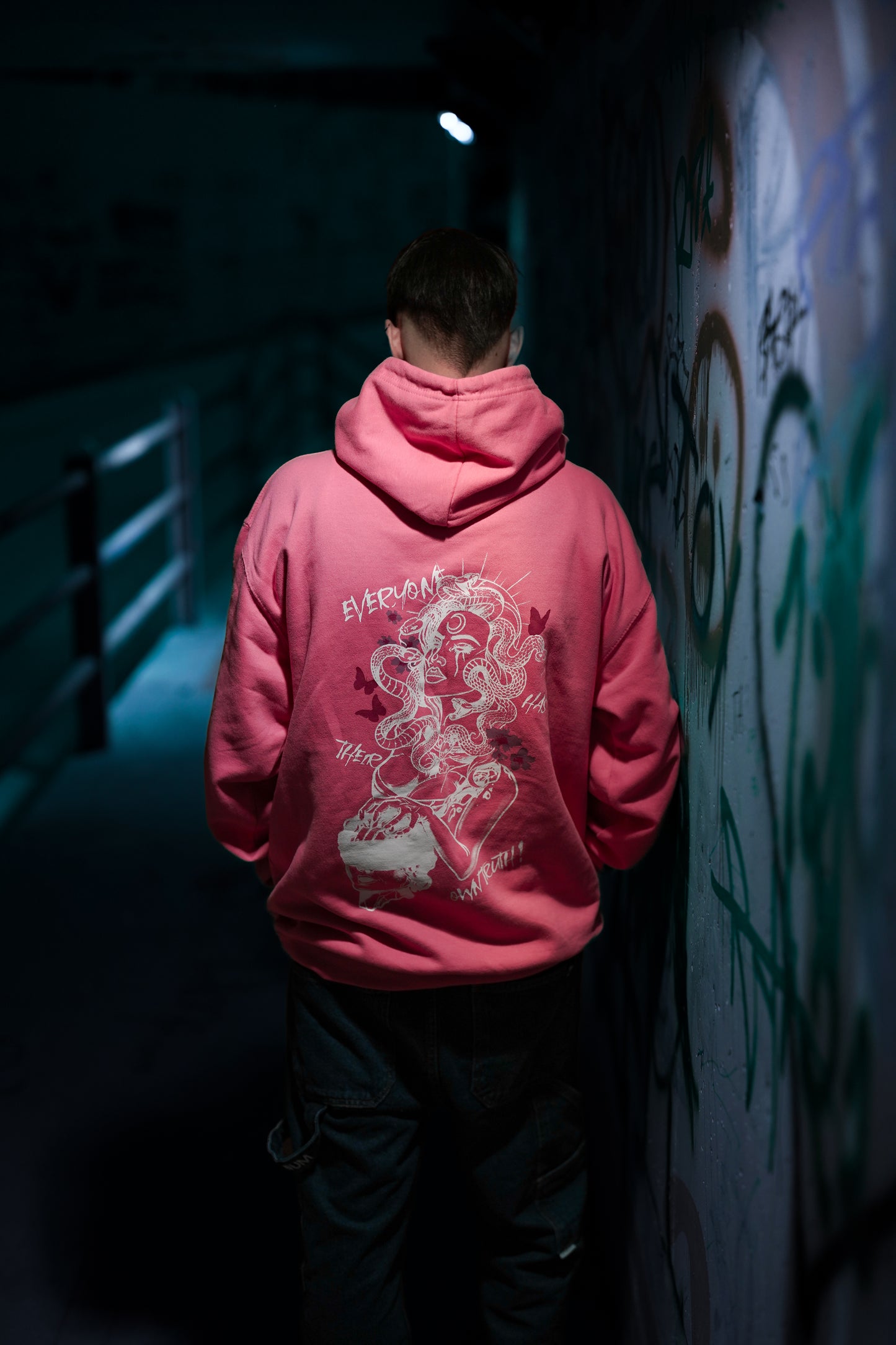 Medusa Pink Hoodie